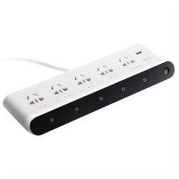 實智P1白色智能插排 辦公與家電的理想配件